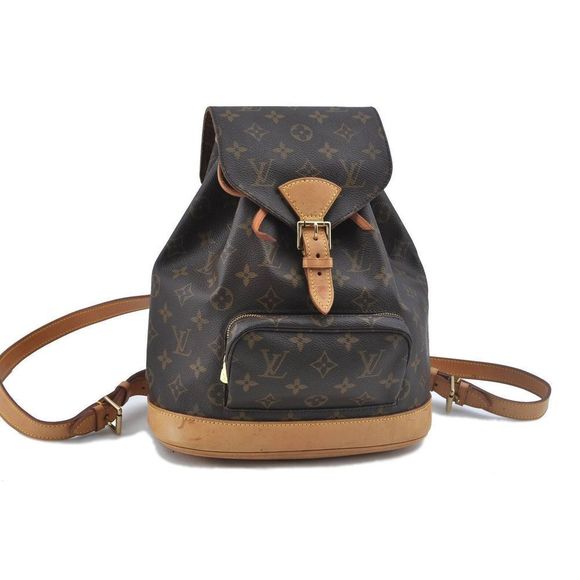 Montsouris MM Monogram Canvas Backpack - Picture 1 of 11